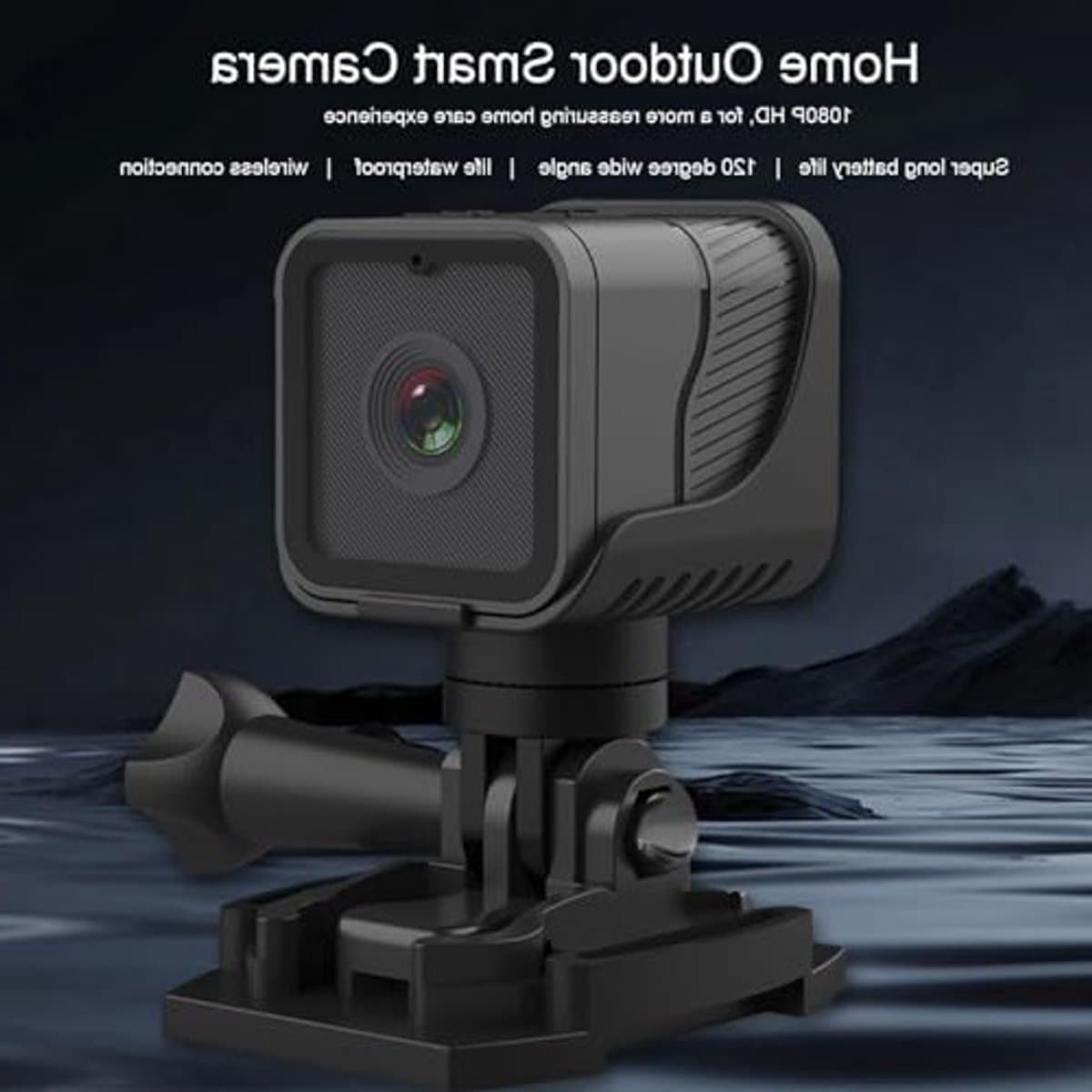 1080P Fiets Camera Recorder met 120 Graden Groothoek en Anti-Shake Functie voor Buitenactiviteiten, Ideaal voor Fietsers en Avonturiers