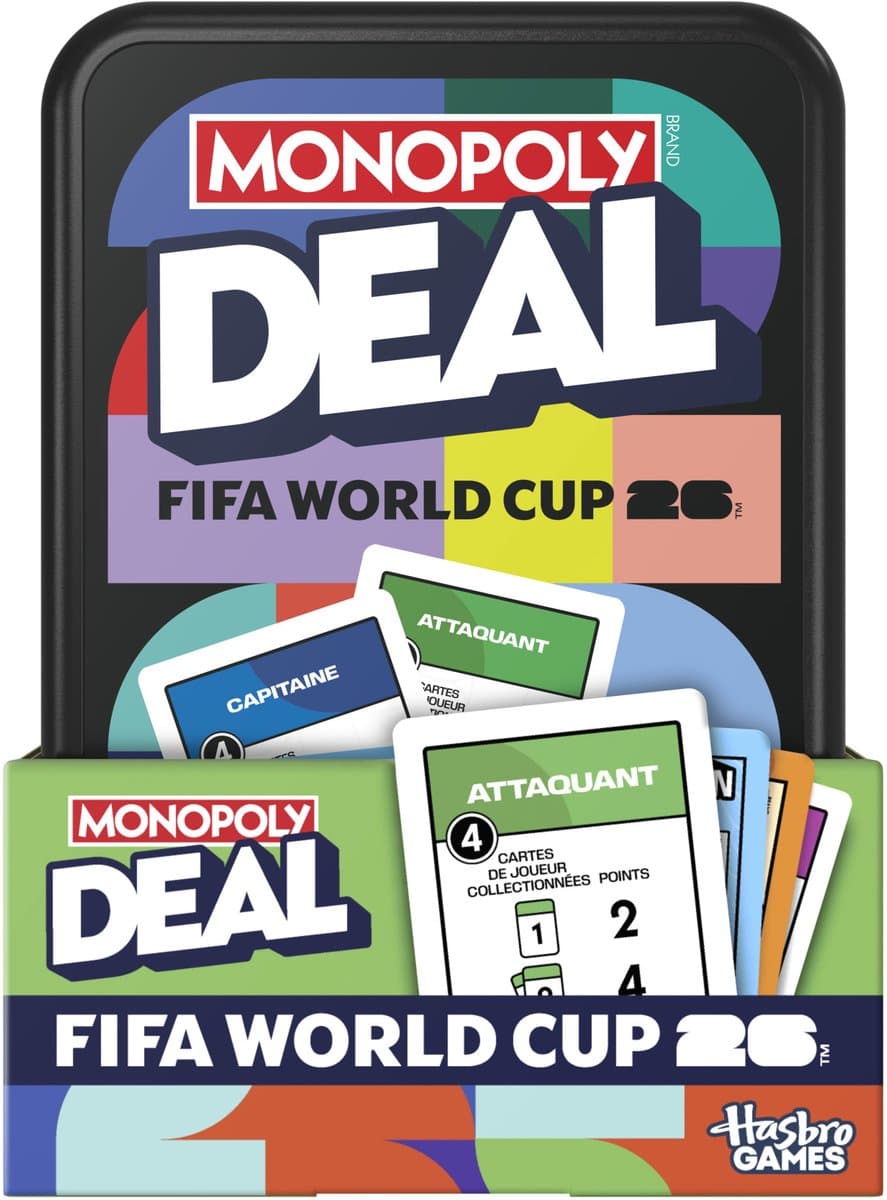 Monopoly Deal FIFA World Cup 2026 - Kaartspel - Franstalig