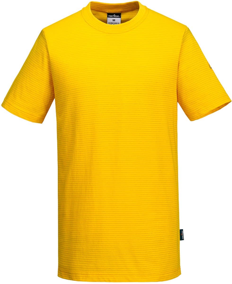 Portwest Antistatisch ESD T-Shirt AS20 - Diep geel - XXL