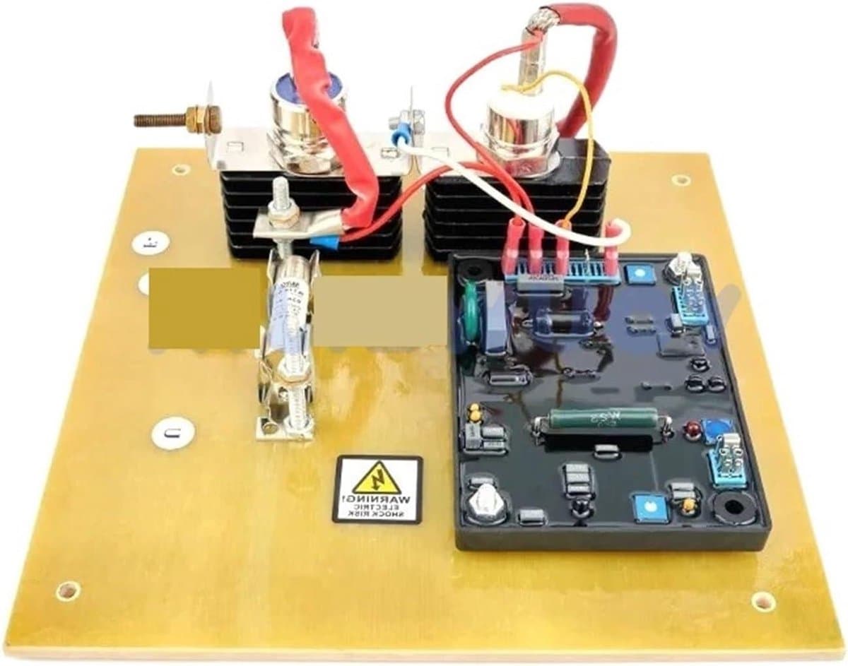 Spanningsregelaar - Generatorset Controller - Stabiele Stroom - Combi Instrument - 230 V - Zwart
