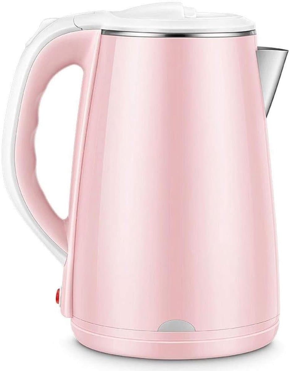 Elektrische Waterkoker - Kookkan RVS - Snel Water Koken - Automatische Uitschakeling - 2.2 Liter - Zilver