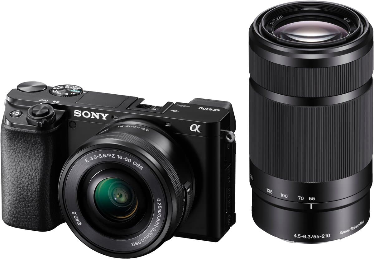 Sony Alpha A6100 + 16-50mm f/3.5-5.6 OSS II+ 55-210mm f/4.5-6.