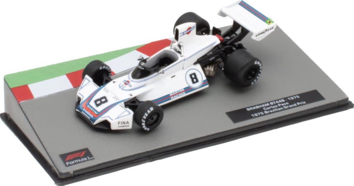 Brabham BT44B - Carlos Pace - 1975 - Atlas 1:43