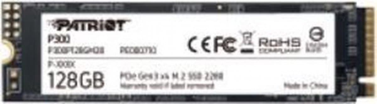 Patriot Viper P300 - Interne SSD - 128GB - M.2 2280 - PCIe Gen 3x4 NVMe - 1600MB/s