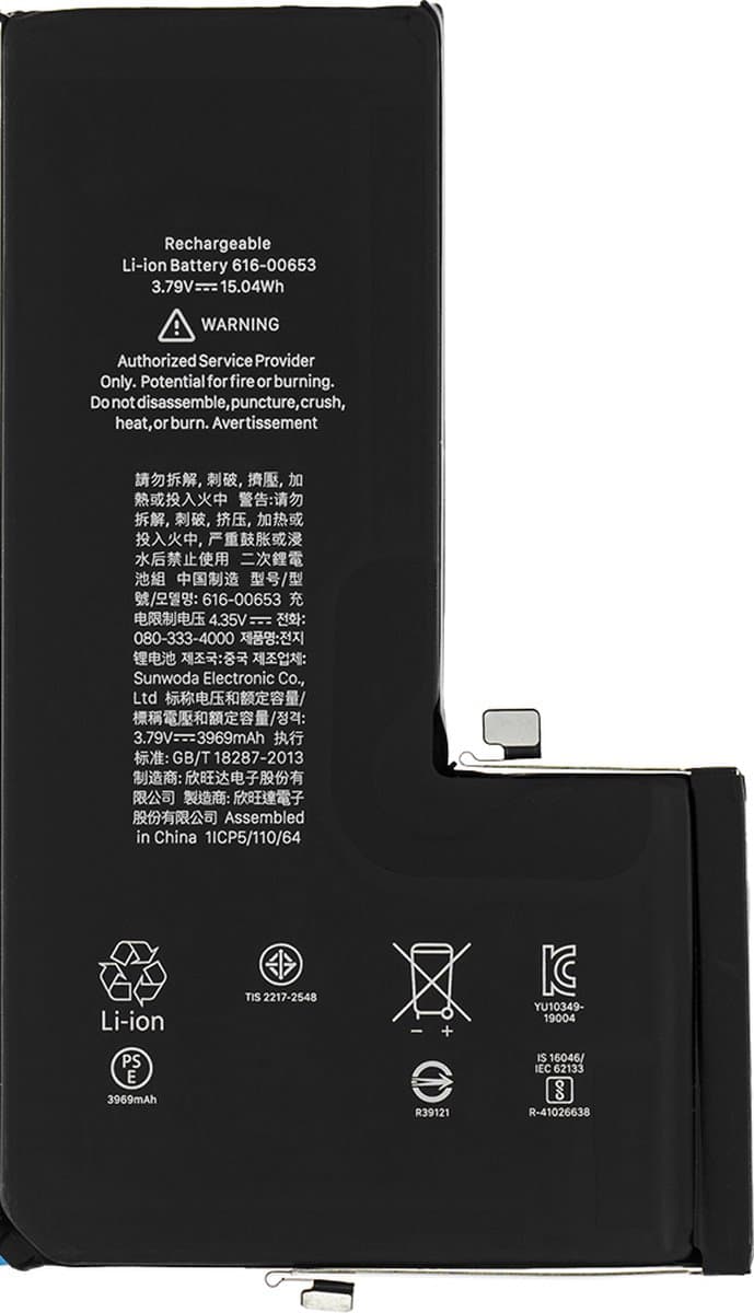 VOOR IPHONE 13 PRO MAX - BATTERIJ BATTERIE PILE BATTERY + FREE STICKERS + FREE TOOLKIT