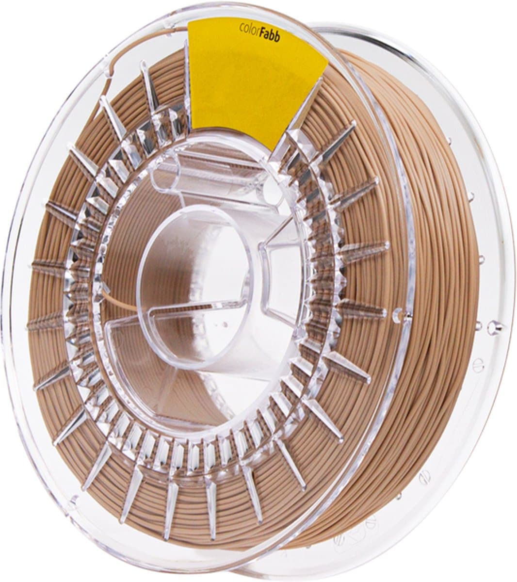 colorFabb Varioshore Prothetisch Licht Bruin 3D-printerfilament - 1,75 mm - 2000 g - Lichtgewicht materiaal - Zachte aanraking - Ideaal voor protheses