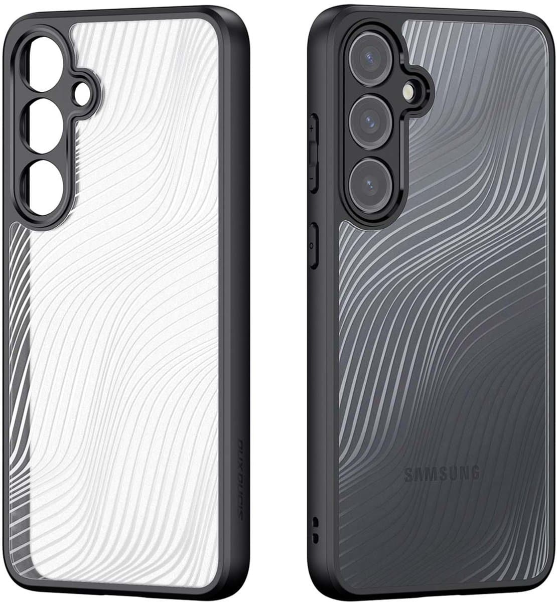 Dux Ducis - Telefoon Hoesje geschikt voor de Samsung Galaxy A55 - Back Cover - Aimo Series - Zwart