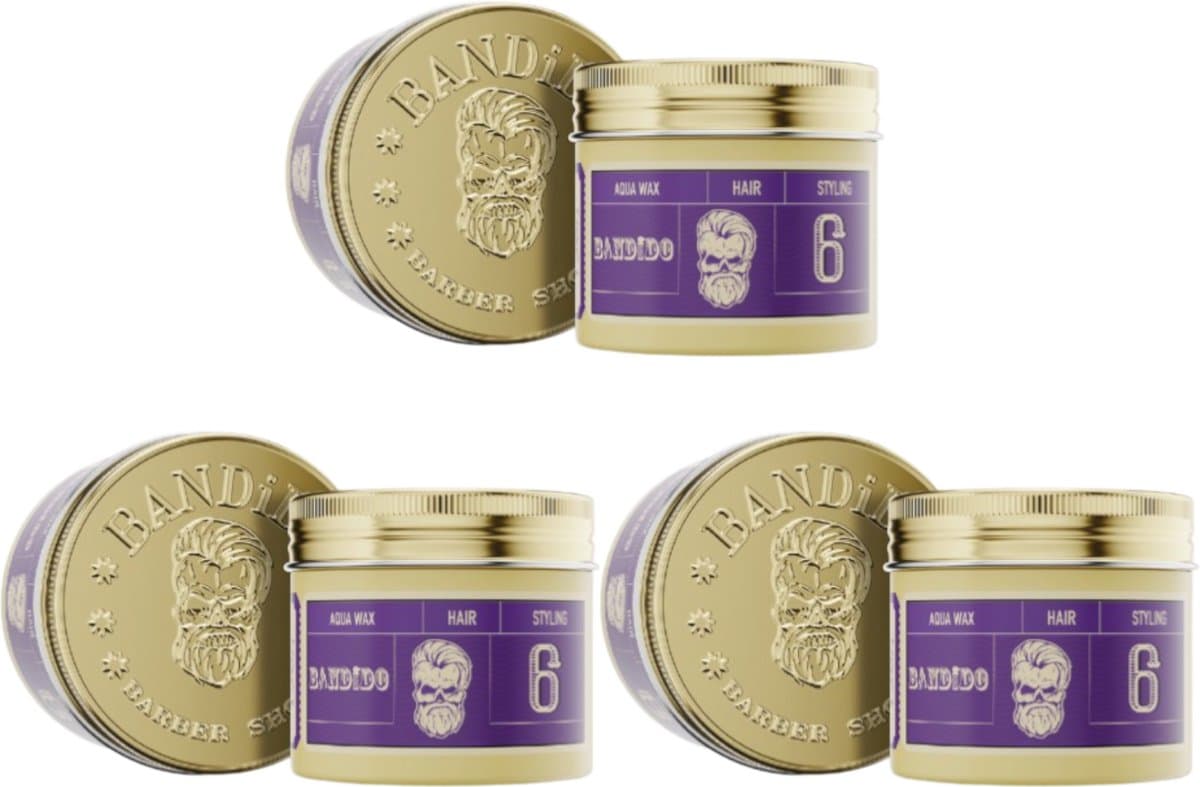 Bandido Aqua Wax 6 - Medium - 3 x 125ml