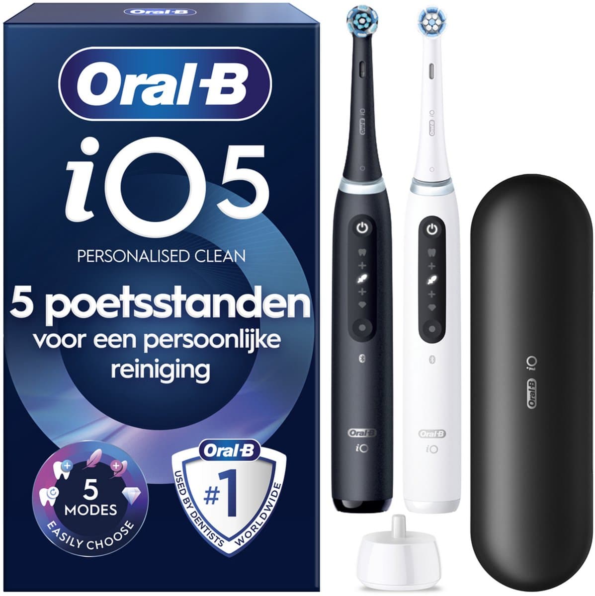Oral-B iO 5N Zwart en Wit