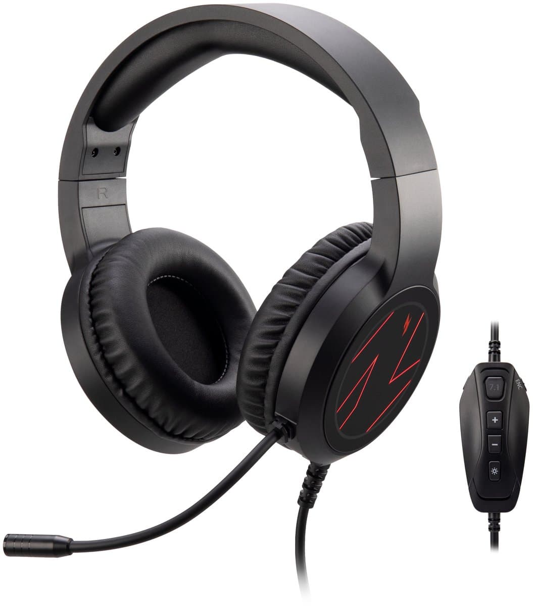 Acer Nitro Gaming Headset 310 - Geschikt voor PC/Mac/PS4/PS5/Xbox/Switch - Zwart