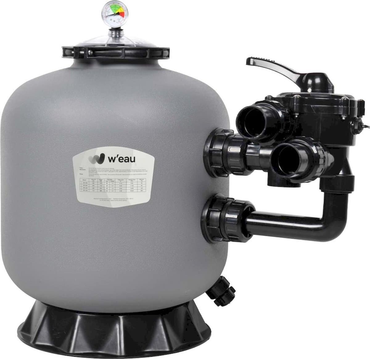 W'eau SPE-500 side mount zandfilter 12m3