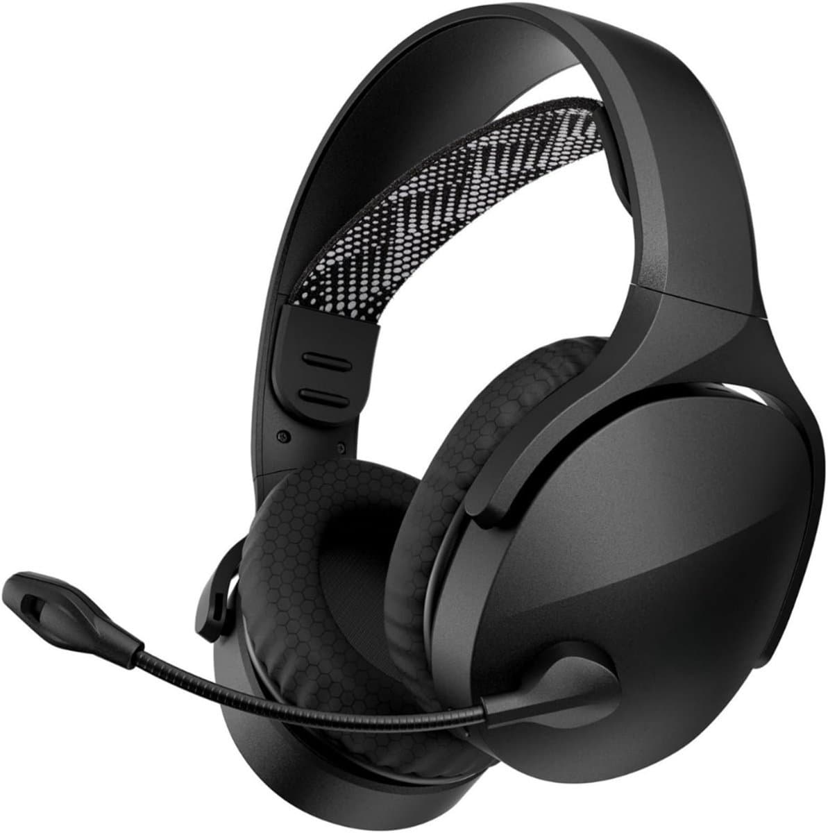 RONN® Game headset draadloos - Headset - Game headset - Gaming headsets - Zwart - ‎‎18cm x 10cm x 10cm