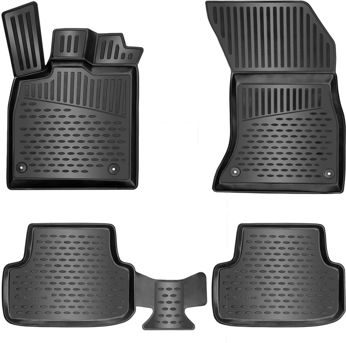 3D Rubber Automatten voor BMW X3 2003-2010 [E83] - geurloos & op maat - hoge rand