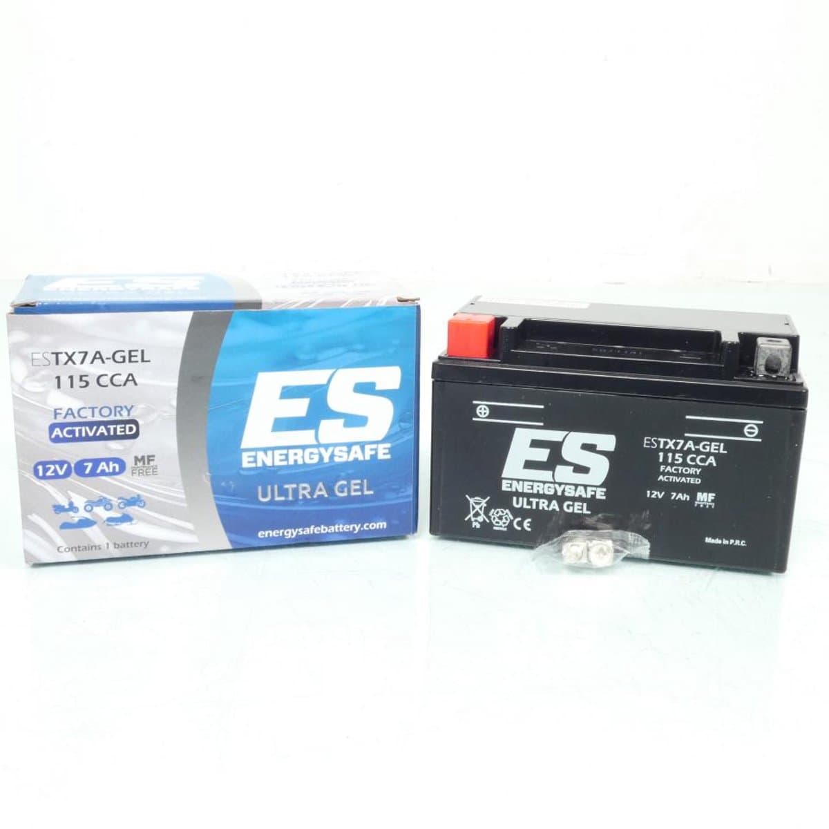 Batterie SLA Energysafe pour Moto Keeway 125 TX 2010 à 2015 YTX7A / 12V 7Ah Neuf