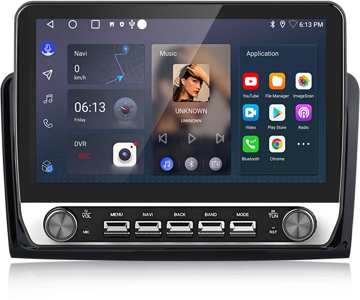 Junsun Android 15 Autoradio Geschikt Voor Mercedes ML/GL Klasse W164 X164 Accessoires, 6GB+128GB, Draadloze CarPlay, DAB+, GPS-Navigatie, Stuurwielbediening, Bluetooth, WiFi, 10,1-inch Touchscreen, DSP, 4G Lte, Handsfree, Octa-core processor