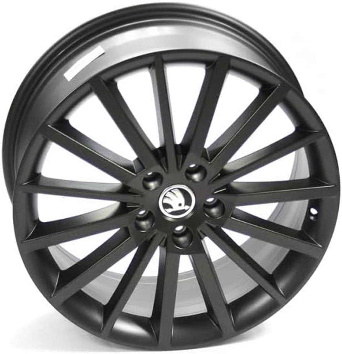 Aluminium Velg - Sportvelg Tuning Velg - Auto Uiterlijk Verbeteren - Corrosiebestendig Getest - 18 Inch 7.5JX18 - Mattes Zwart