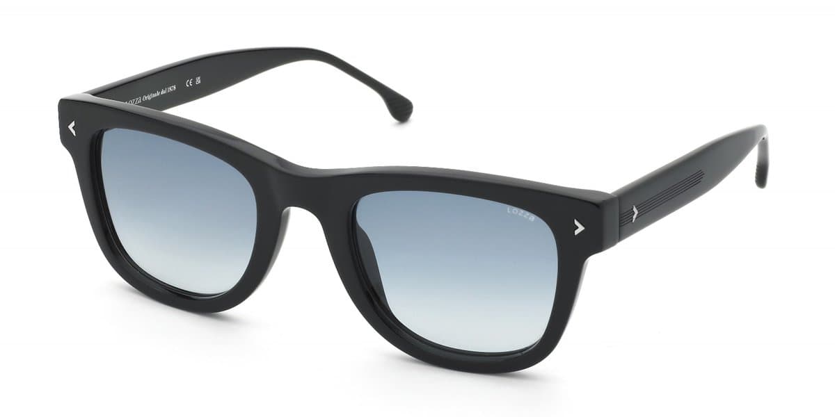 Lozza SL4374 Nero lucido 53/24/145 MAN Zonnebrillen