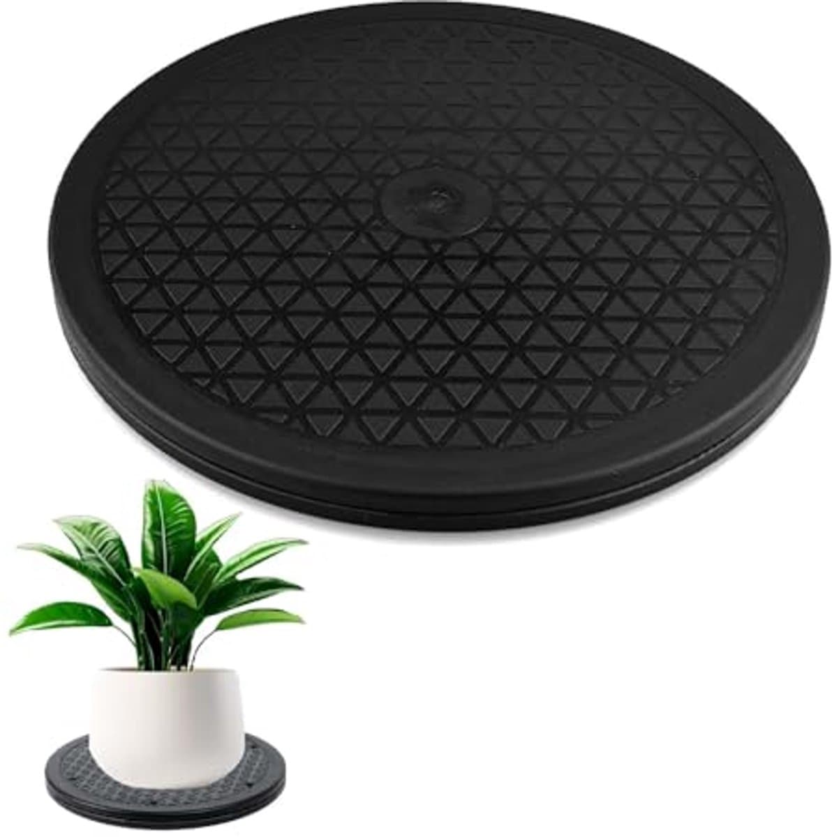 10" Heavy Duty 360° Rotating Swivel Stand Turntable - Geschikt voor Monitoren, TV's en Meer