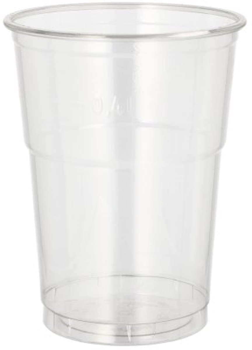 50 Drinkbekers R-PET 0,4 l Ø 9,5 cm · 12,3 cm glashelder