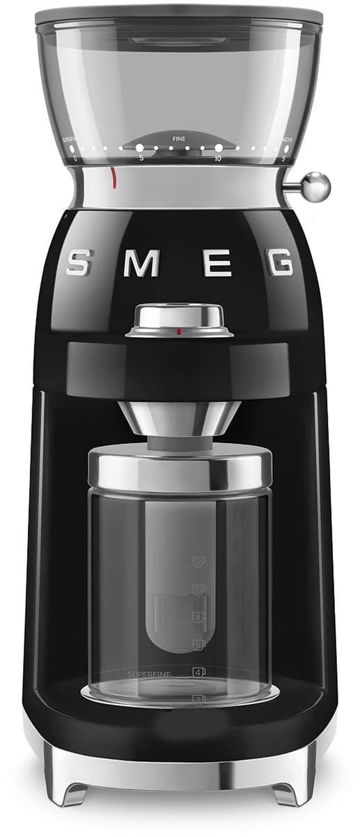 SMEG CGF03BLUE Zwart