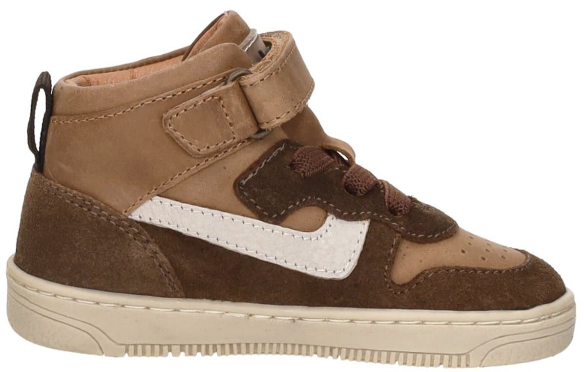 KEQ Jongens Baby schoentjes Jongens Baby schoentjes - Cognac - Maat 25