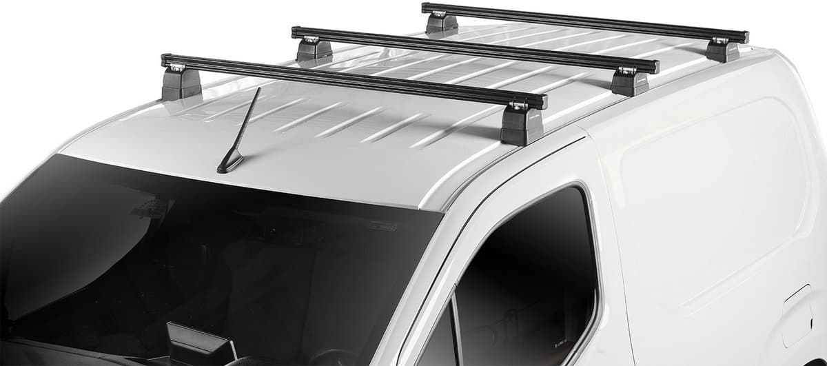 Dakdragers geschikt voor Opel Combo E 2018-heden Green Valley Pro staal - 3 dragers