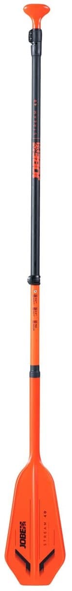 JOBE SUP Peddel 3-delig Stream 40% Carbon Oranje