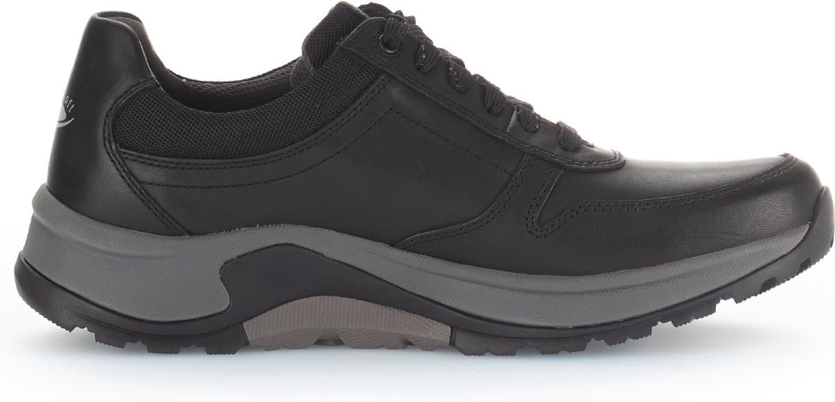 Pius Gabor rollingsoft sensitive 8000.14.09 - heren rollende wandelsneaker - zwart - maat 40.5 (EU) 7 (UK)