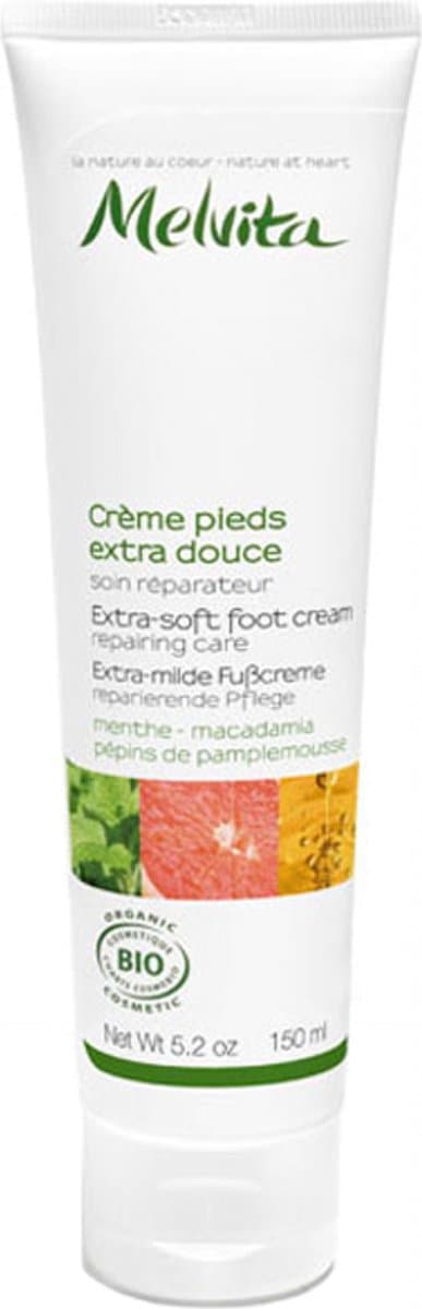 Melvita Extra-Soft Foot Cream Voetcrème 150 ml