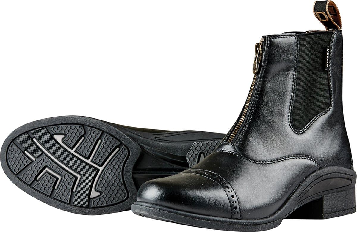 Dublin Jodhpurs Dublin Altitude Kids - Paardrijlaarzen - Kunstleer - Zwart - Maat 27