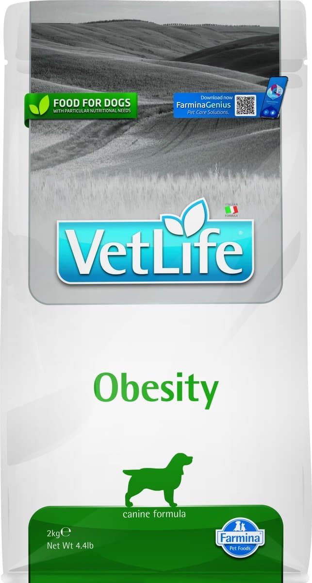 Vet Life Obesitasformule voor honden 2 kg