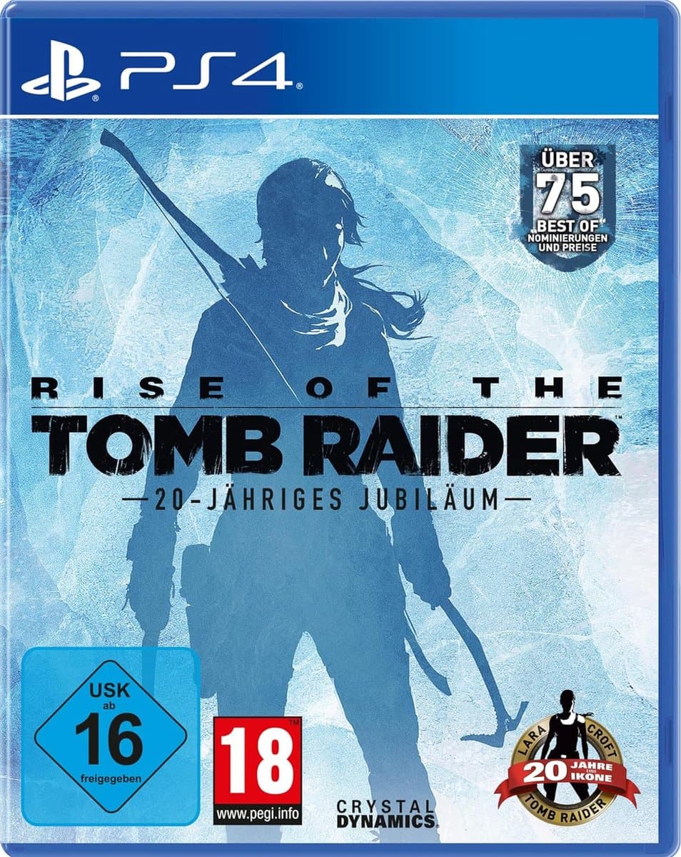 GAME Rise of the Tomb Raider: 20 Year Celebration Jubileum Duits PlayStation 4
