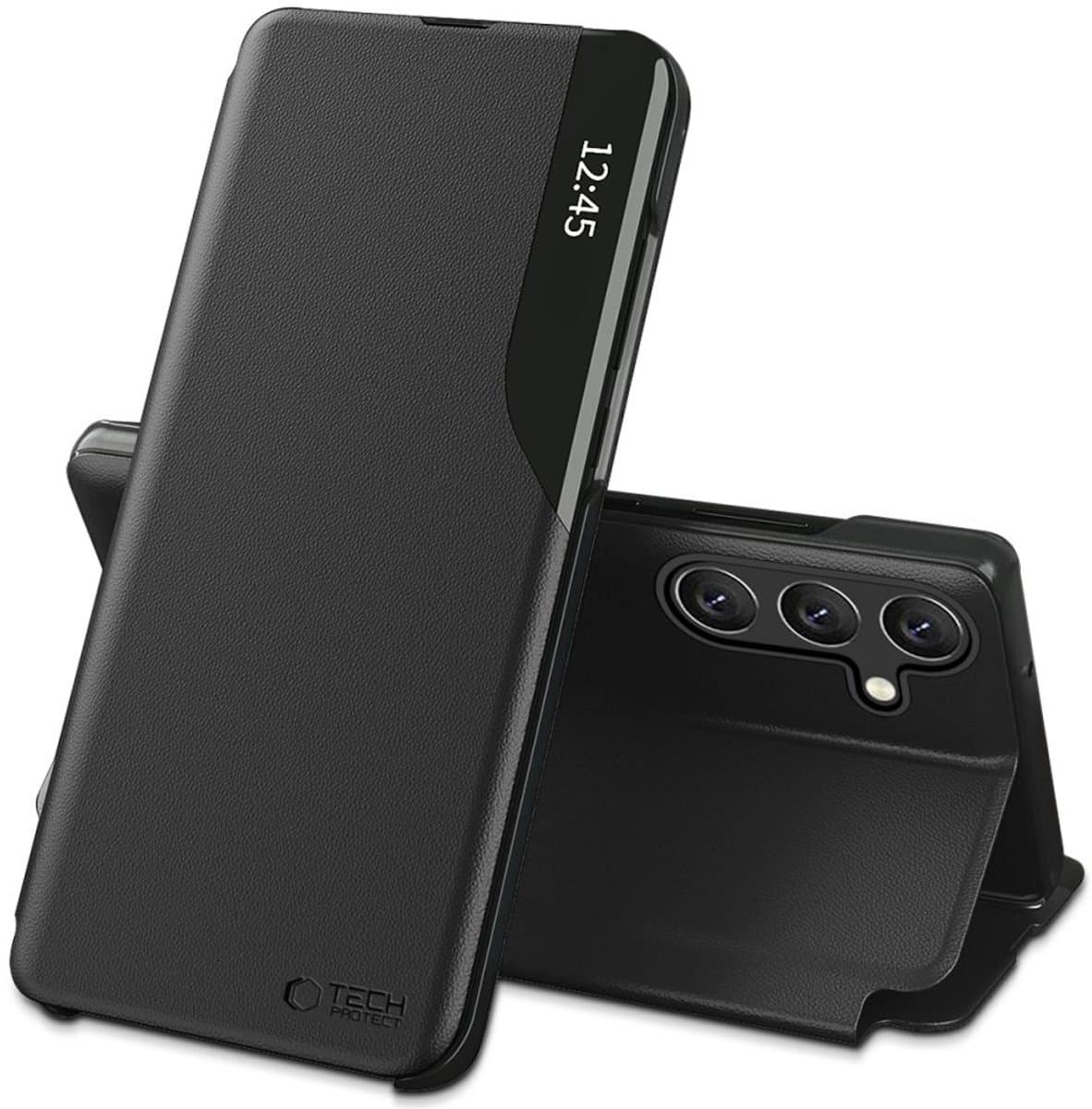 Tech-Protect Case Folio Smart View Voor Samsung Galaxy A56 5G Praktische Case