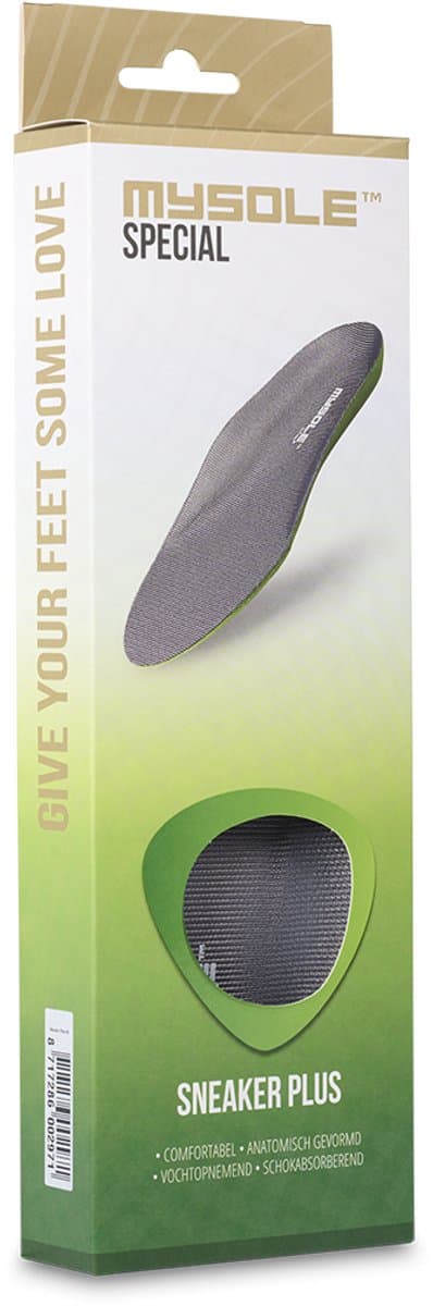MYSOLE™ Sneaker inlegzolen - 1 paar - Maat 41