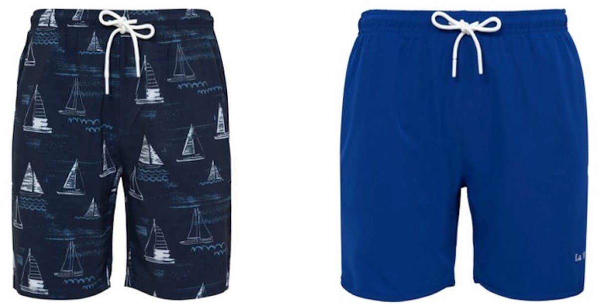 Set van 2 zwembroek La V boten /Blauw 140-146