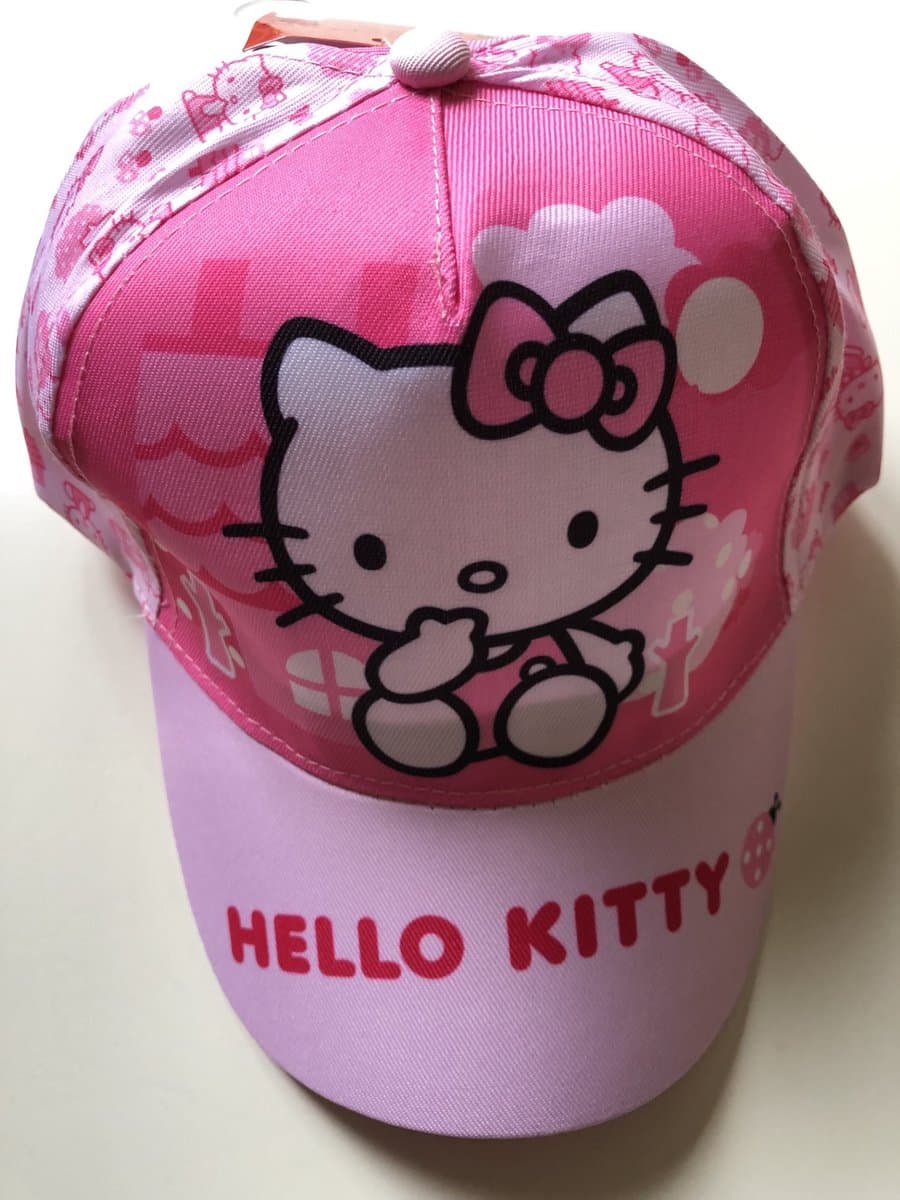 Hello Kitty Pet voor Meisjes - 53 cm - voor 2 - 8 jaar - Roze