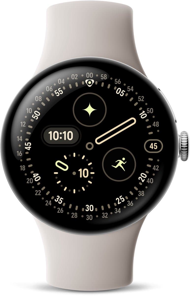 Google Pixel Watch 4 Zilver/Creme 41 mm