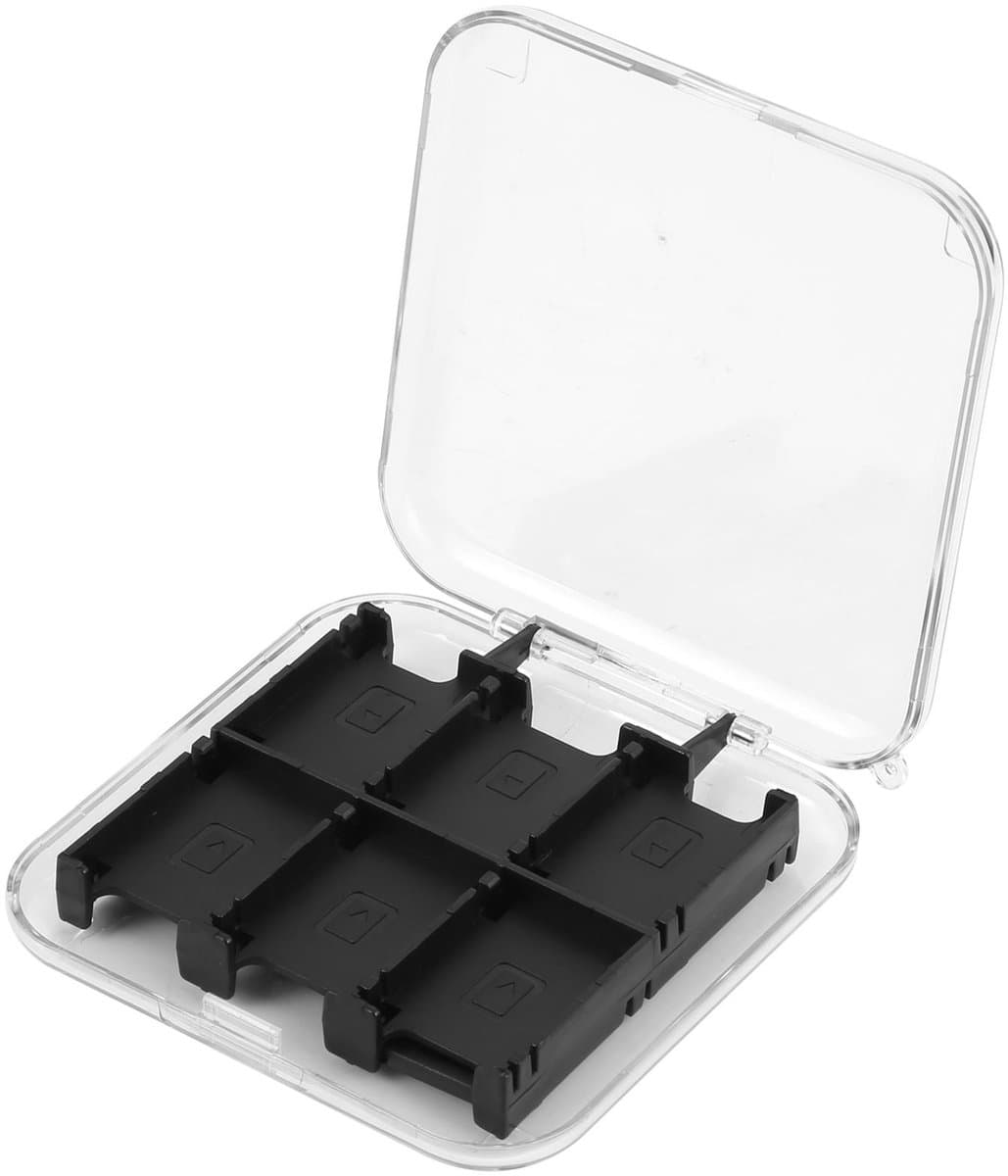 Spel Opberg-Box geschikt voor 12 Nintendo Switch Games Transparant