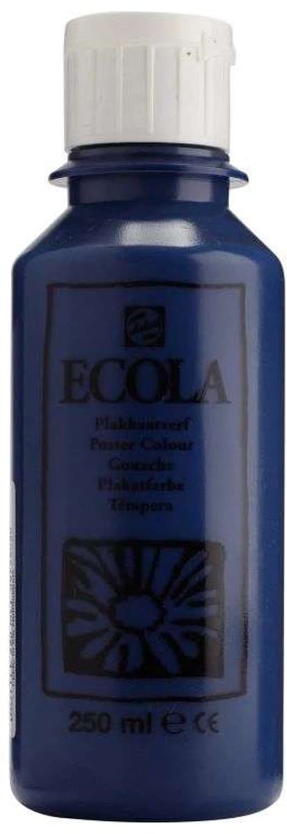 Ecola plakkaatverf 508 Pruisischblauw 250ML