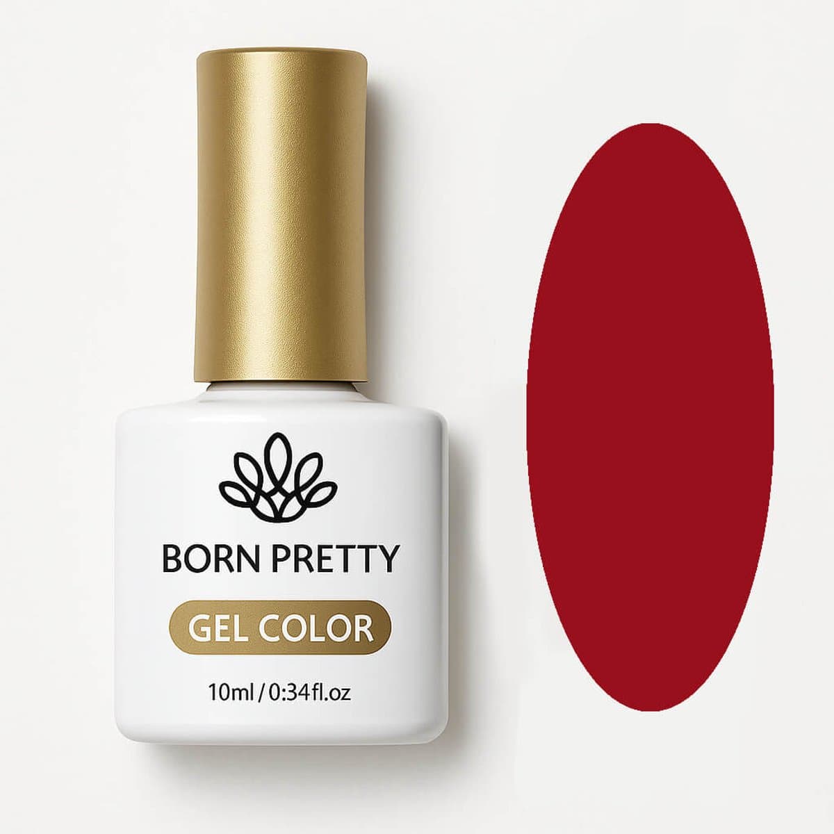 Born Pretty Gellak 10ml Kleur Rood 056