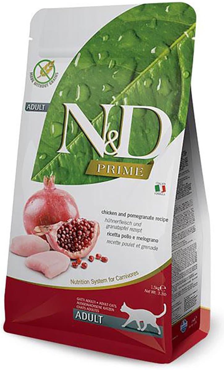 Farmina N&D Kat Prime Kip & Granaatappel Adult 5 kg