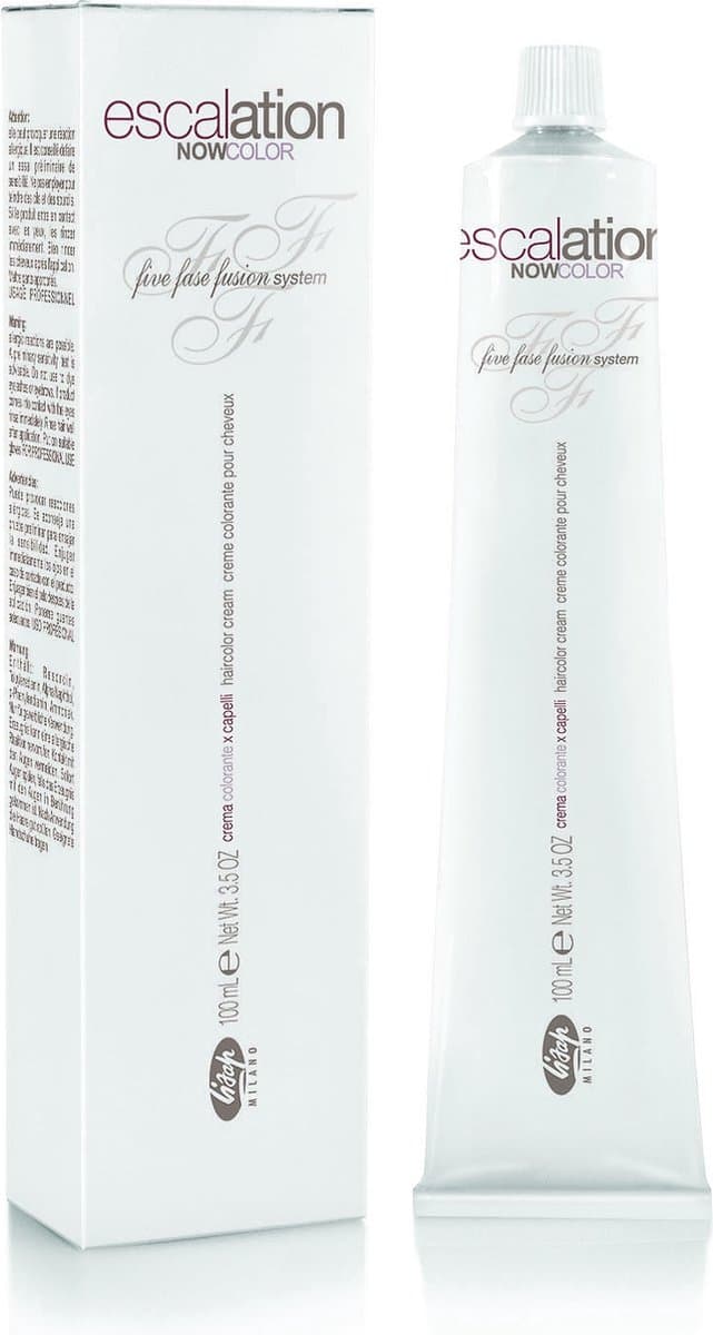 Lisap Easy Escalation Nowcolor Haarkleurcrème Permanent 100ml - 05/80 HP Light Intensive Violet Brown / Hellbraun Intensives Violett