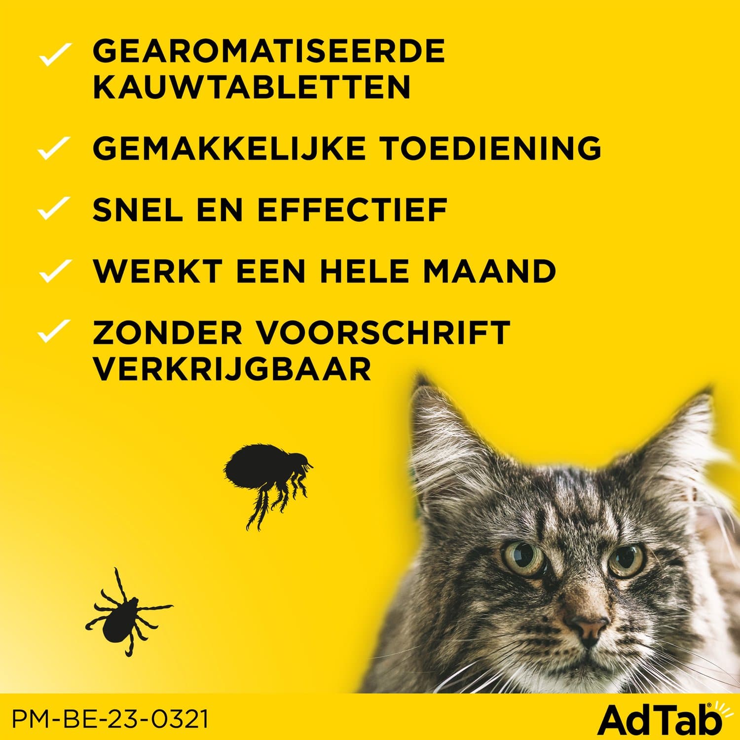 AdTab 12 mg - 0,5-2 kg - 2 x 3 tabletten