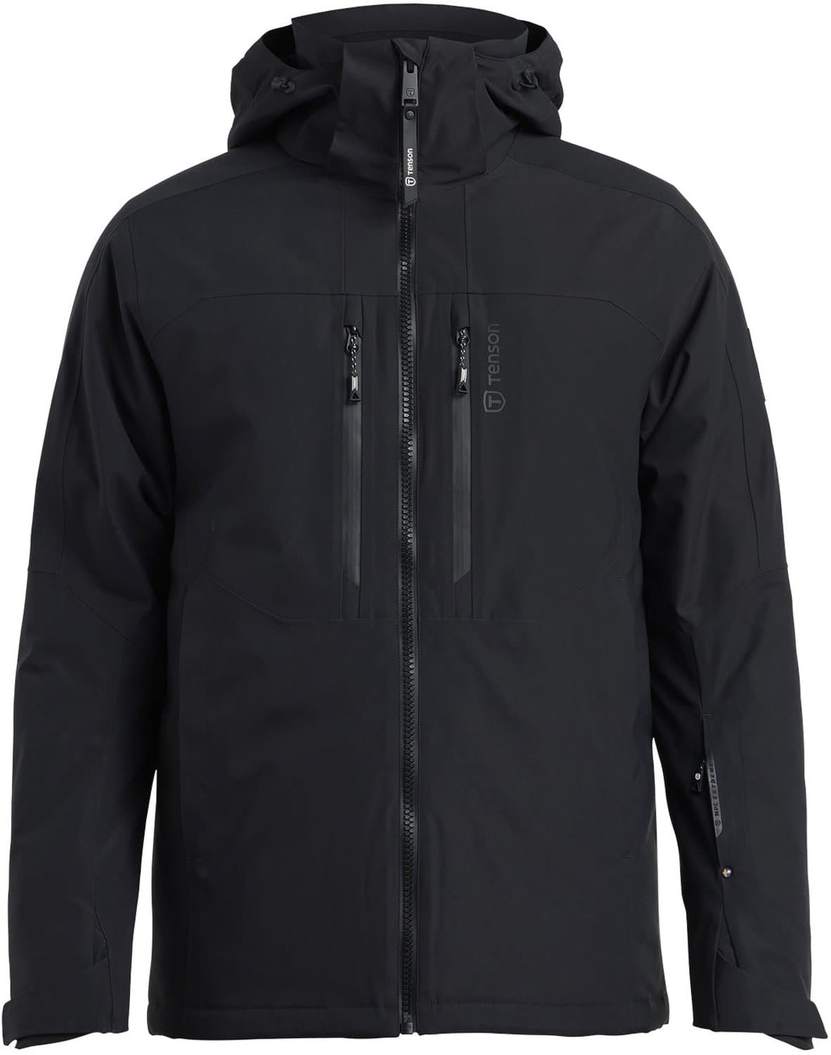 TENSON - arlin jacket men - Ski jack heren - Zwart