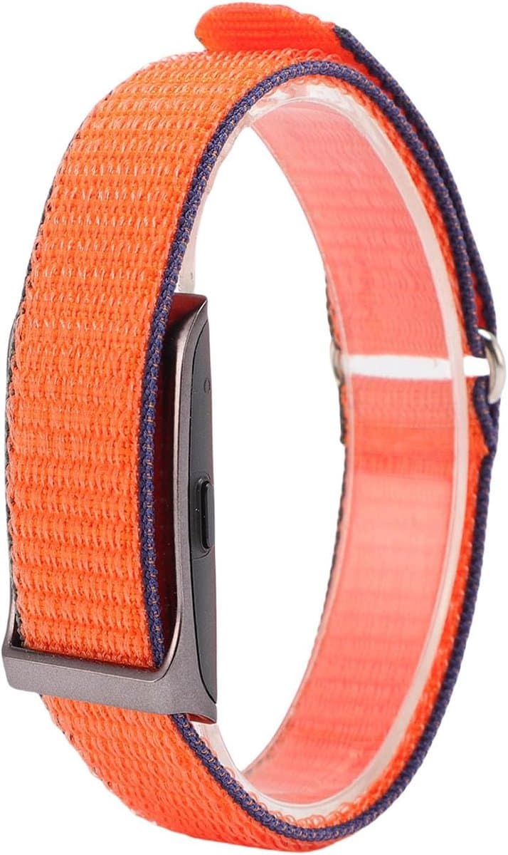 Slimme polsband - Fitness tracker - Gezondheid volgen - 40 dagen standby - 10m waterdicht - Oranje