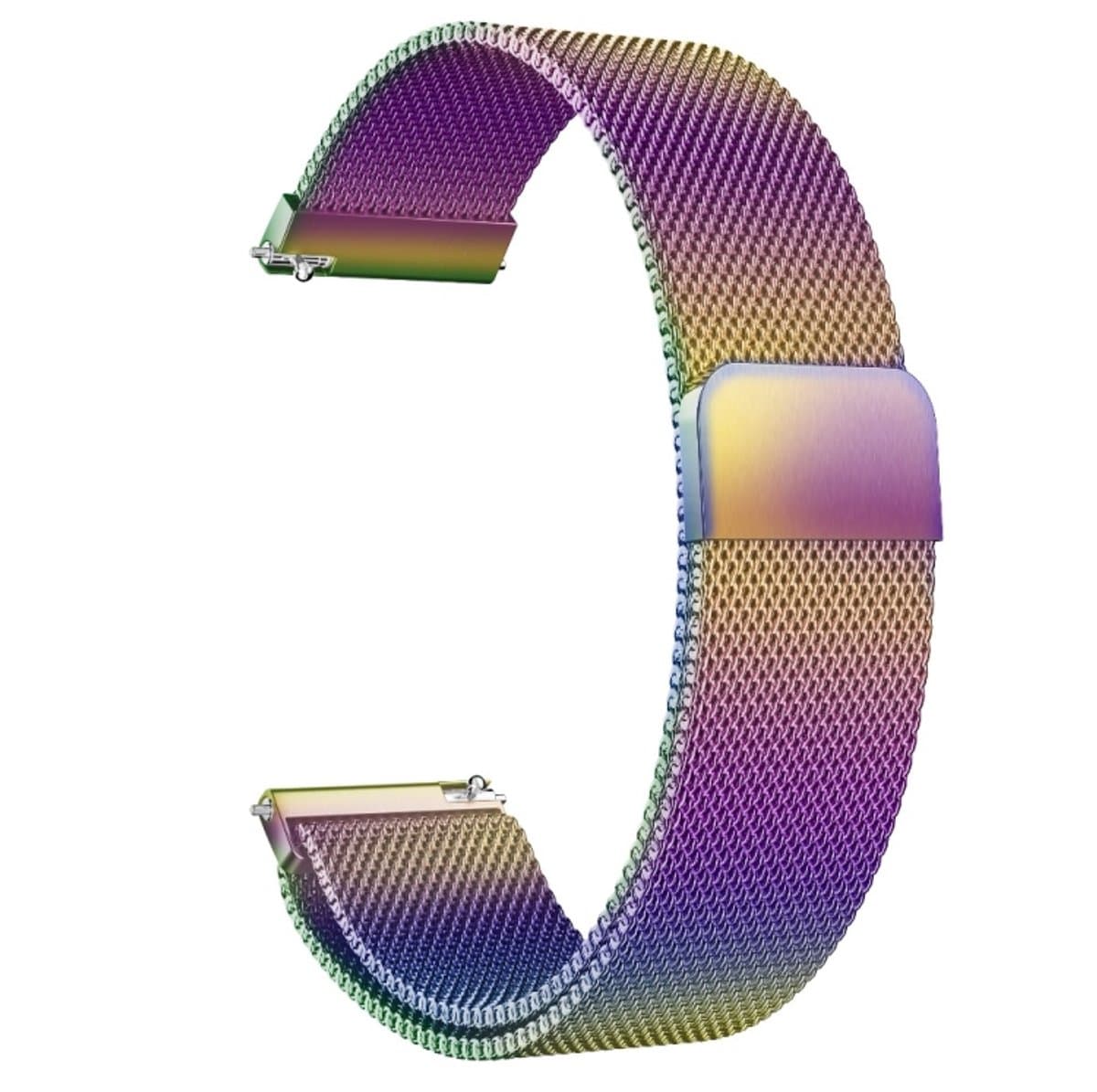 Voor Galaxy Watch Activ Milanese band (kleurrijk)