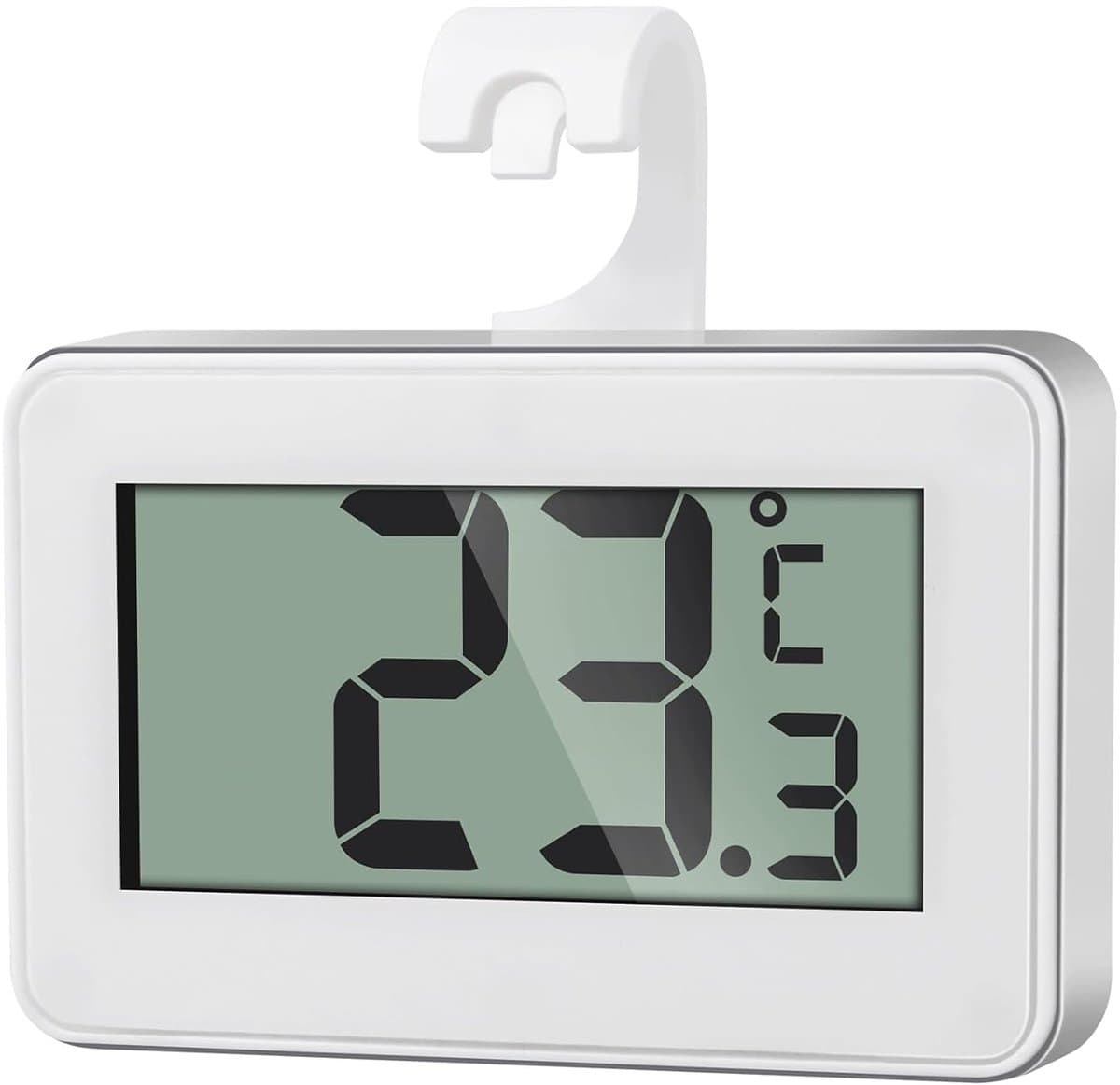 Digitale Koelkastthermometer - Mini Vriezer Meter - Voedsel Bewaren - Vorstalarm Functie - ± 1°C Nauwkeurig - Wit