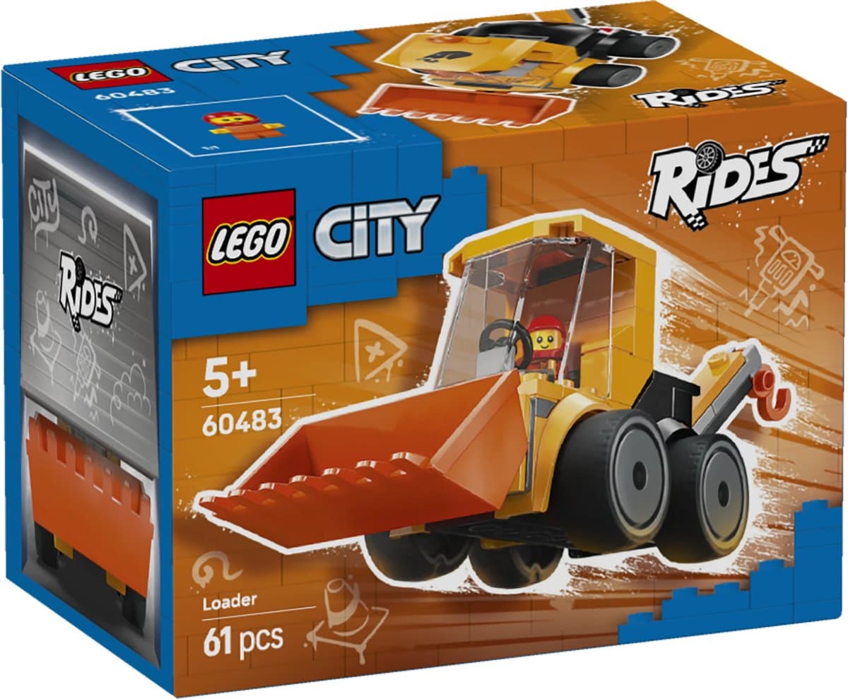 LEGO City 60483 Voertuigen– Bouwlader