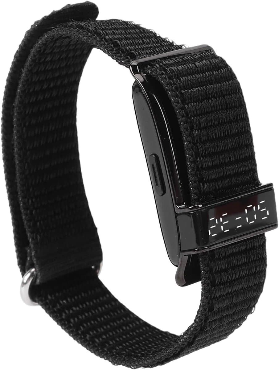 Fitness Tracker - Slimme Armband - Gezondheid Monitoren - 150+ Sportmodi - 20 Dagen Batterij - Zwart