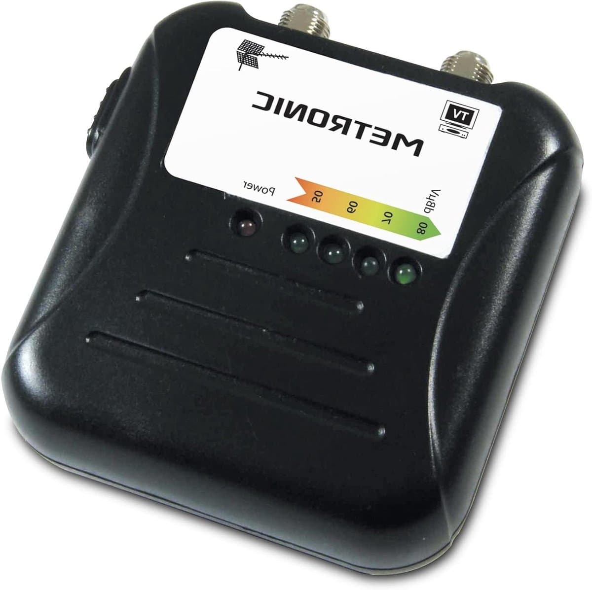 Antennezoeker - Signaaltester - TV Ontvangst Optimaliseren - Intuïtieve Diode-indicator - 150 Gram - Zwart